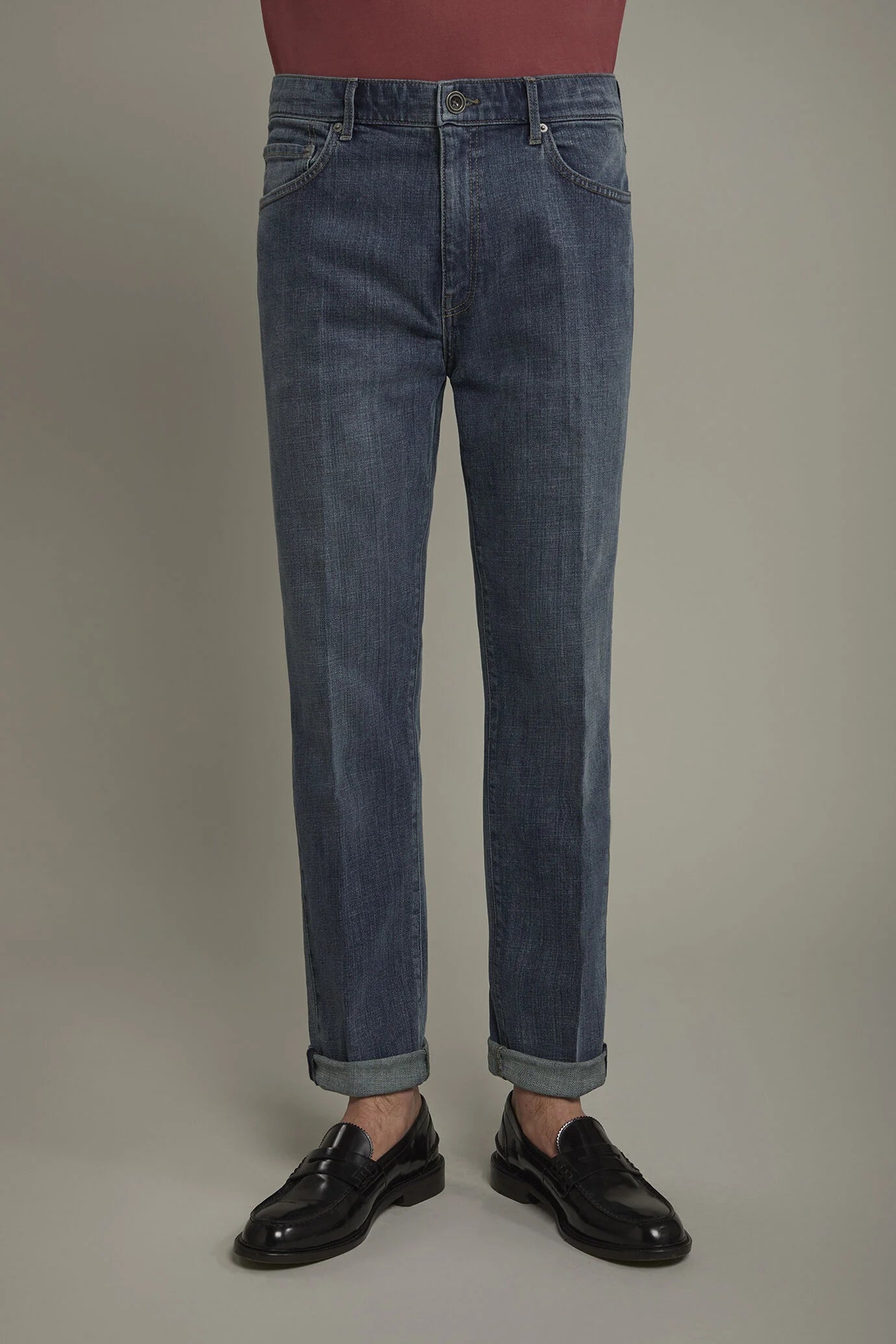Men's 5-pocket regular fit jeans
