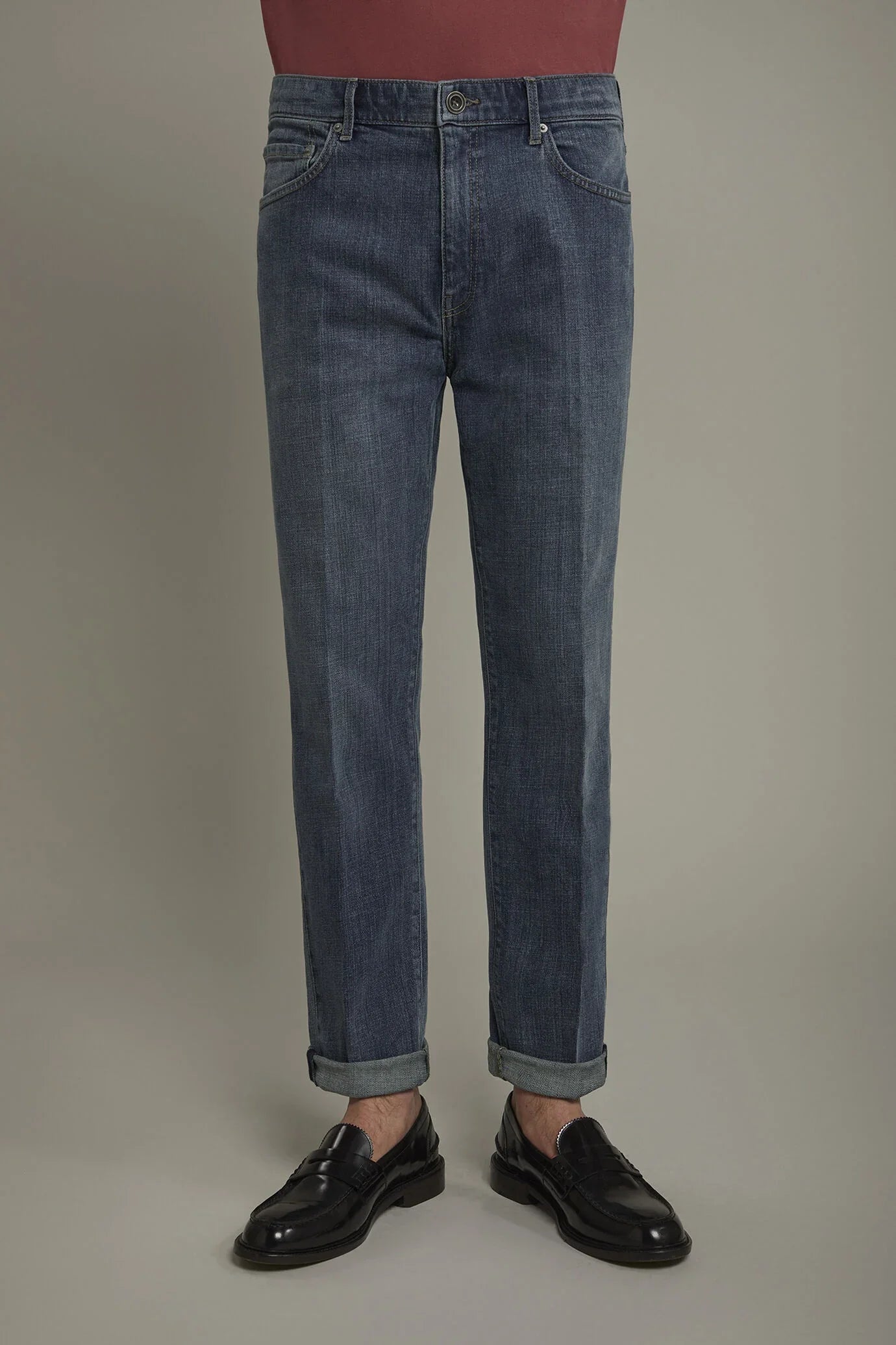 Men's 5-pocket regular fit jeans