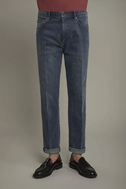 Men's 5-pocket regular fit jeans