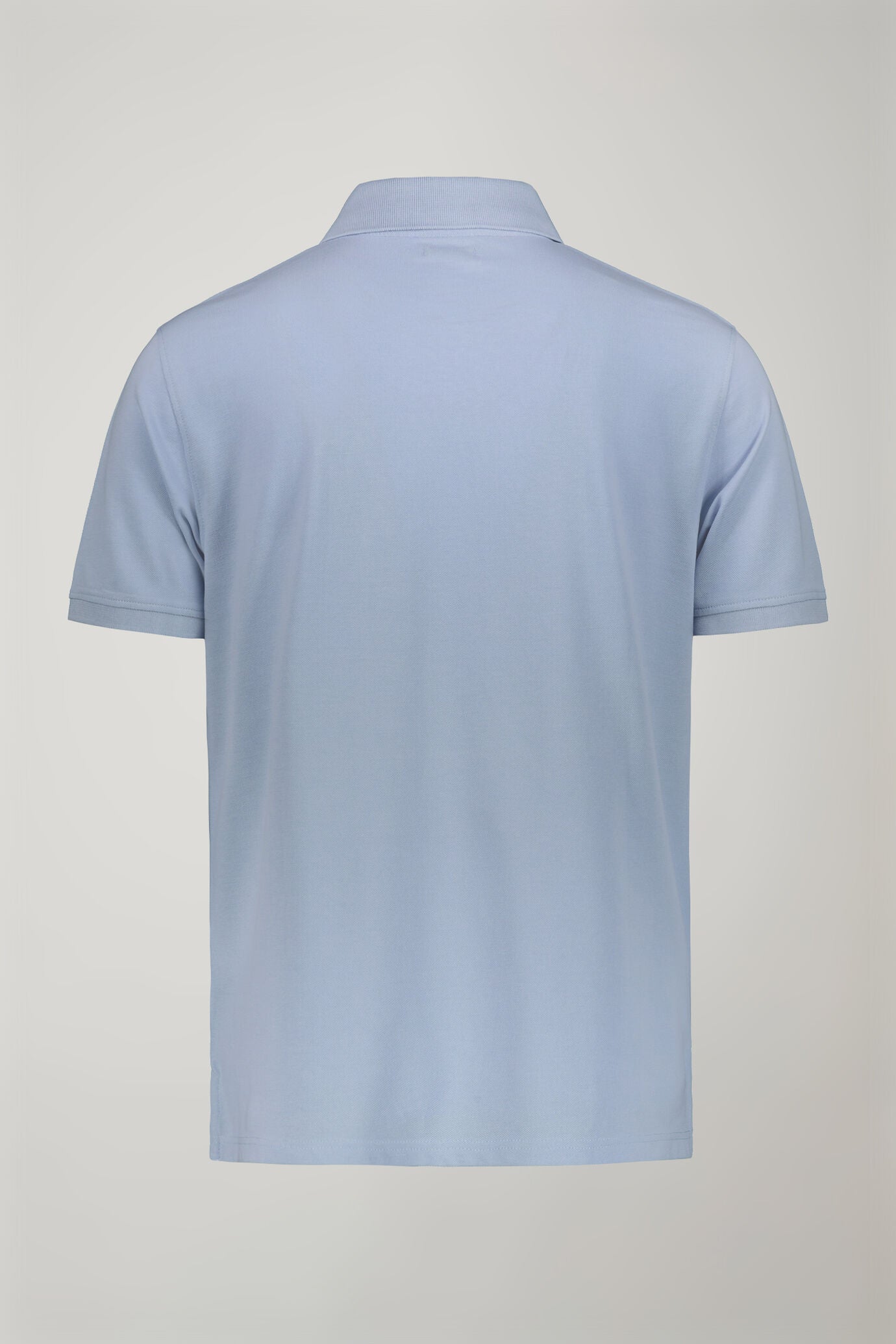 Men's short sleeve polo shirt 100% piquet cotton regular fit