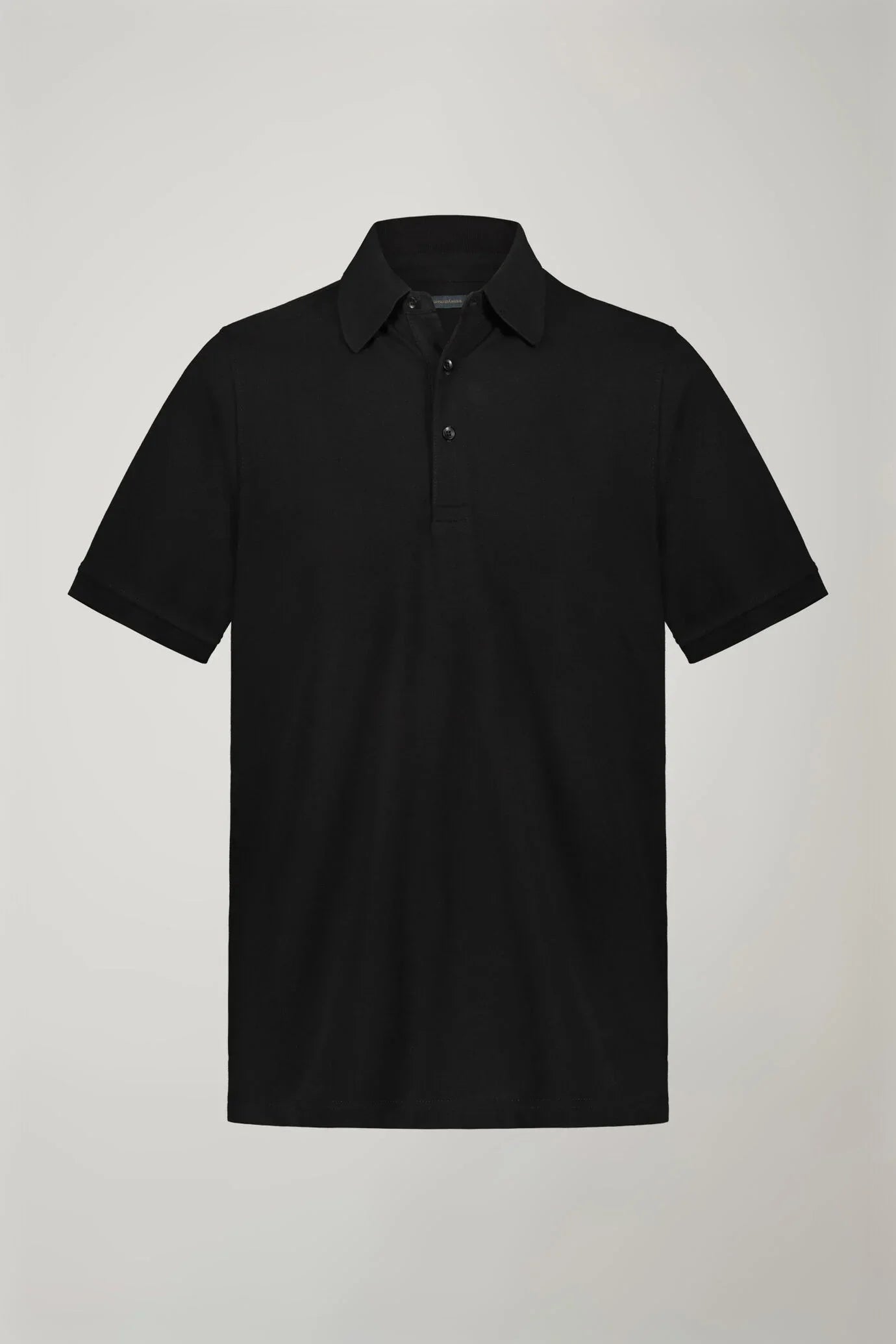 Men's short sleeve polo shirt 100% piquet cotton regular fit