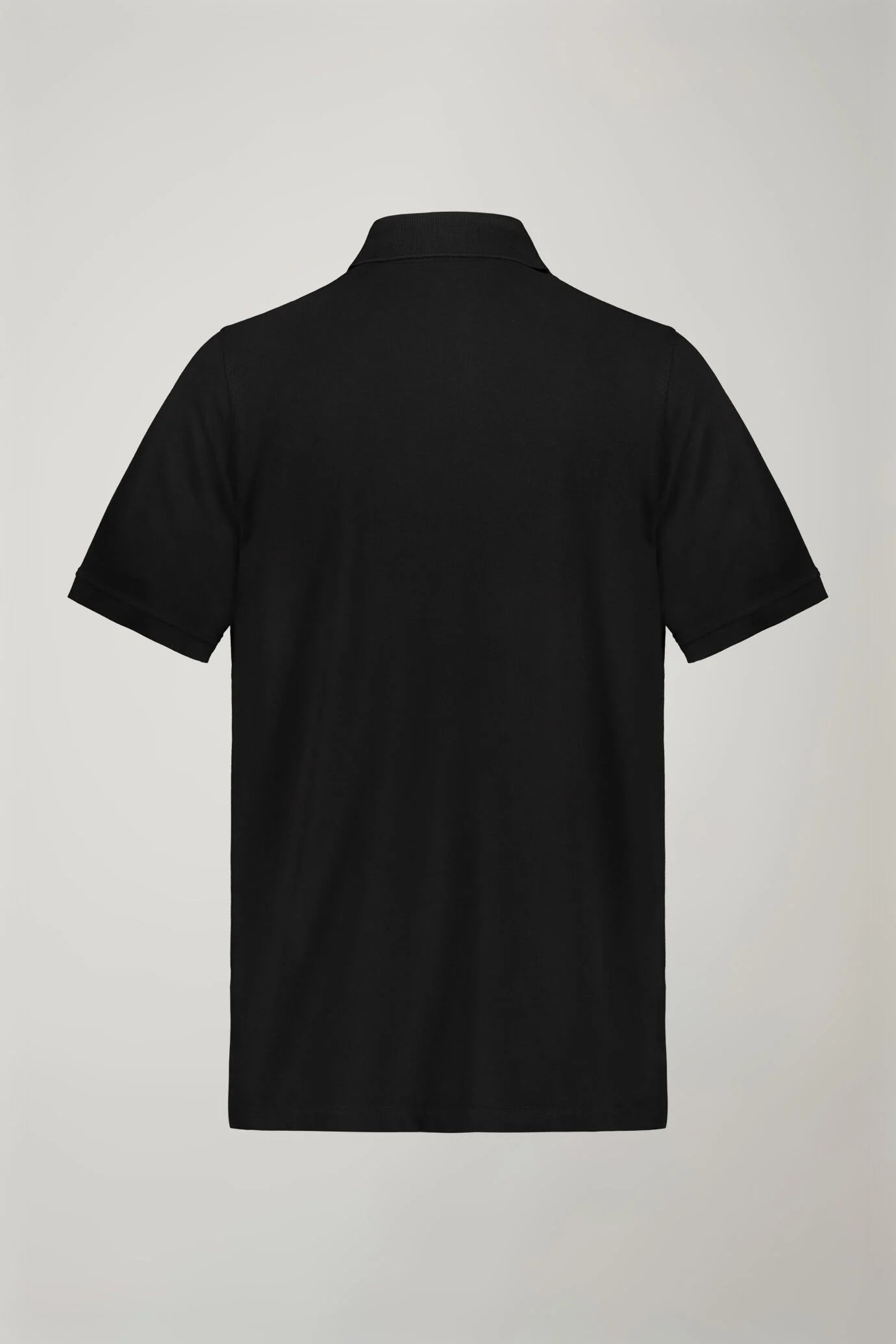Men's short sleeve polo shirt 100% piquet cotton regular fit