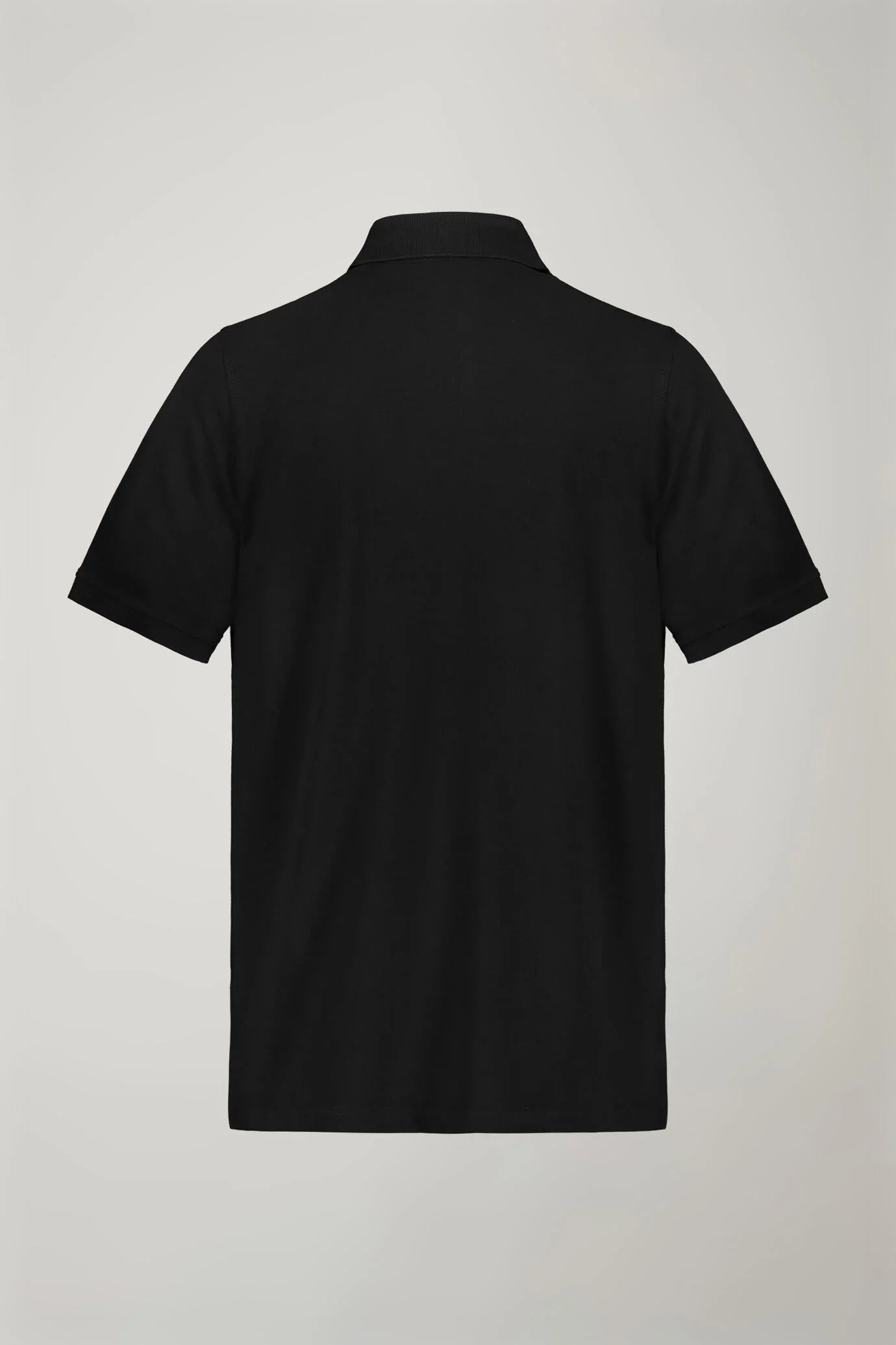 Men's short sleeve polo shirt 100% piquet cotton regular fit