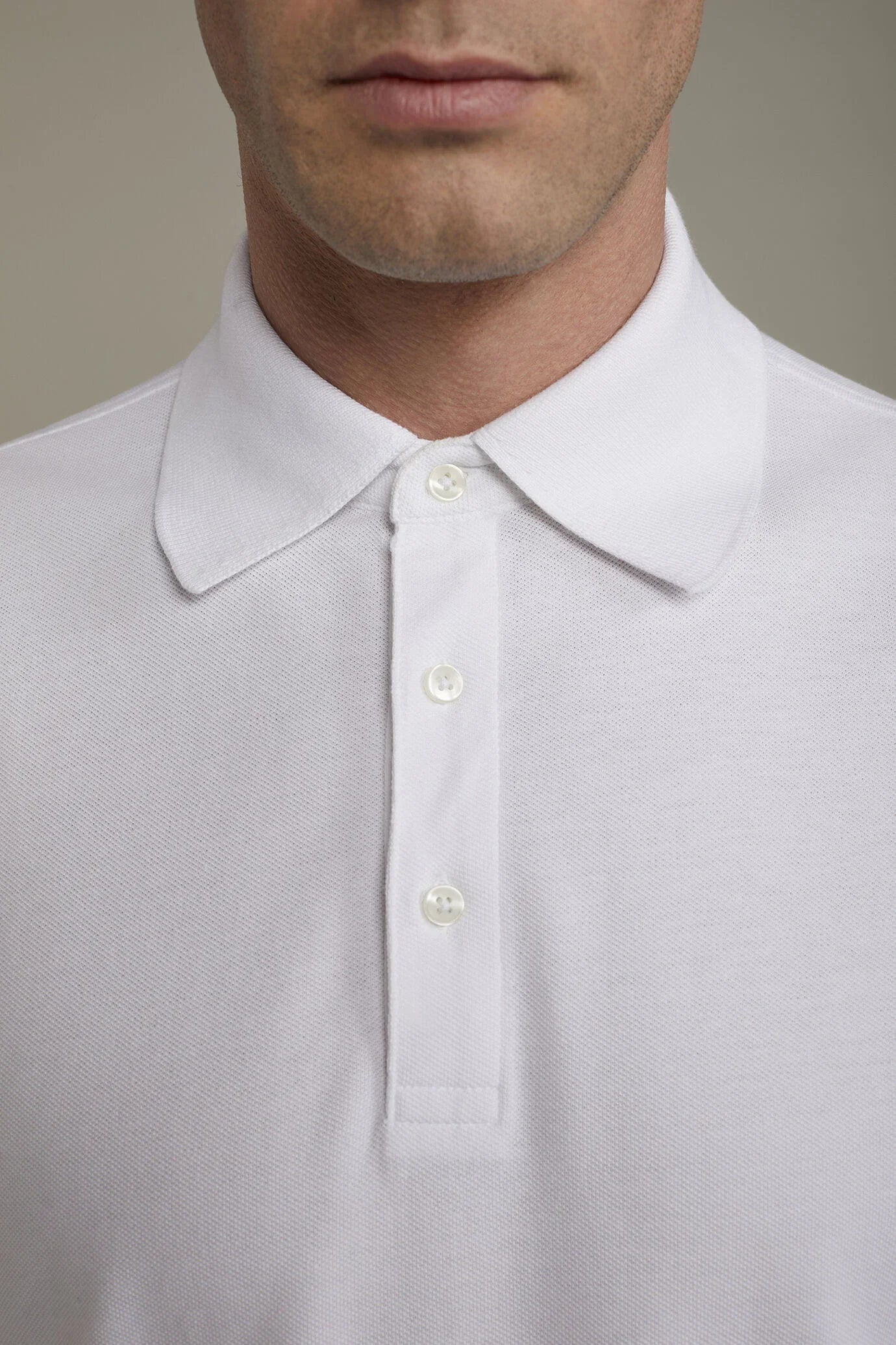 Men's short sleeve polo shirt 100% piquet cotton regular fit