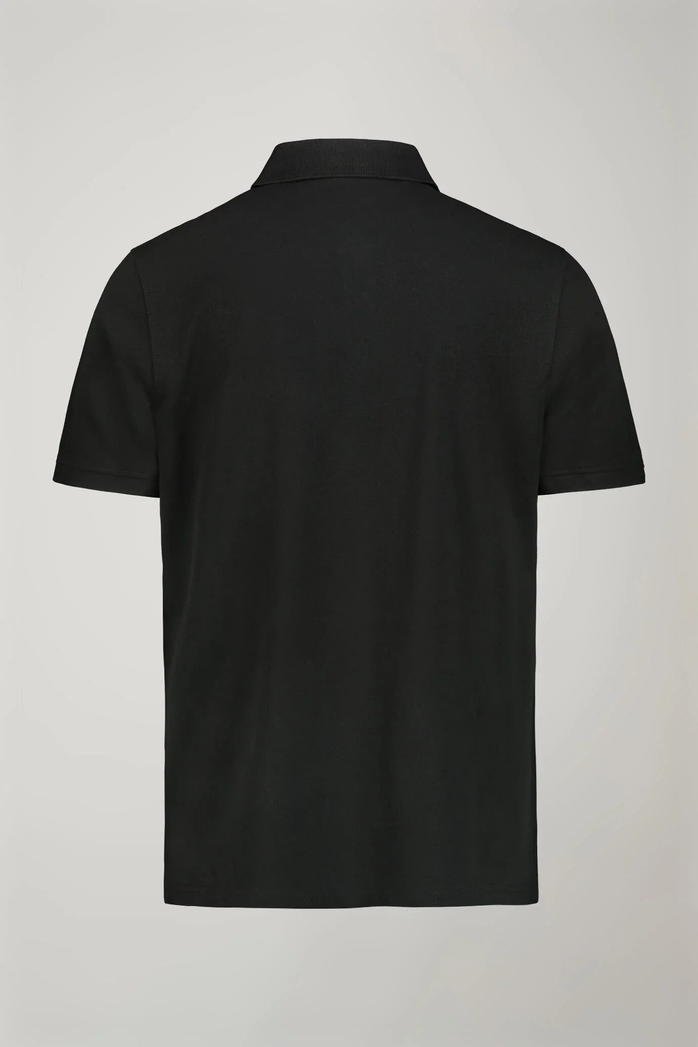 Men's short sleeve polo shirt 100% piquet cotton regular fit