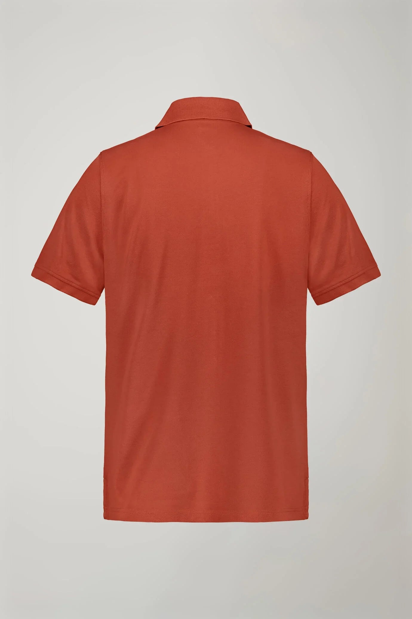 Men's short sleeve polo shirt 100% piquet cotton regular fit
