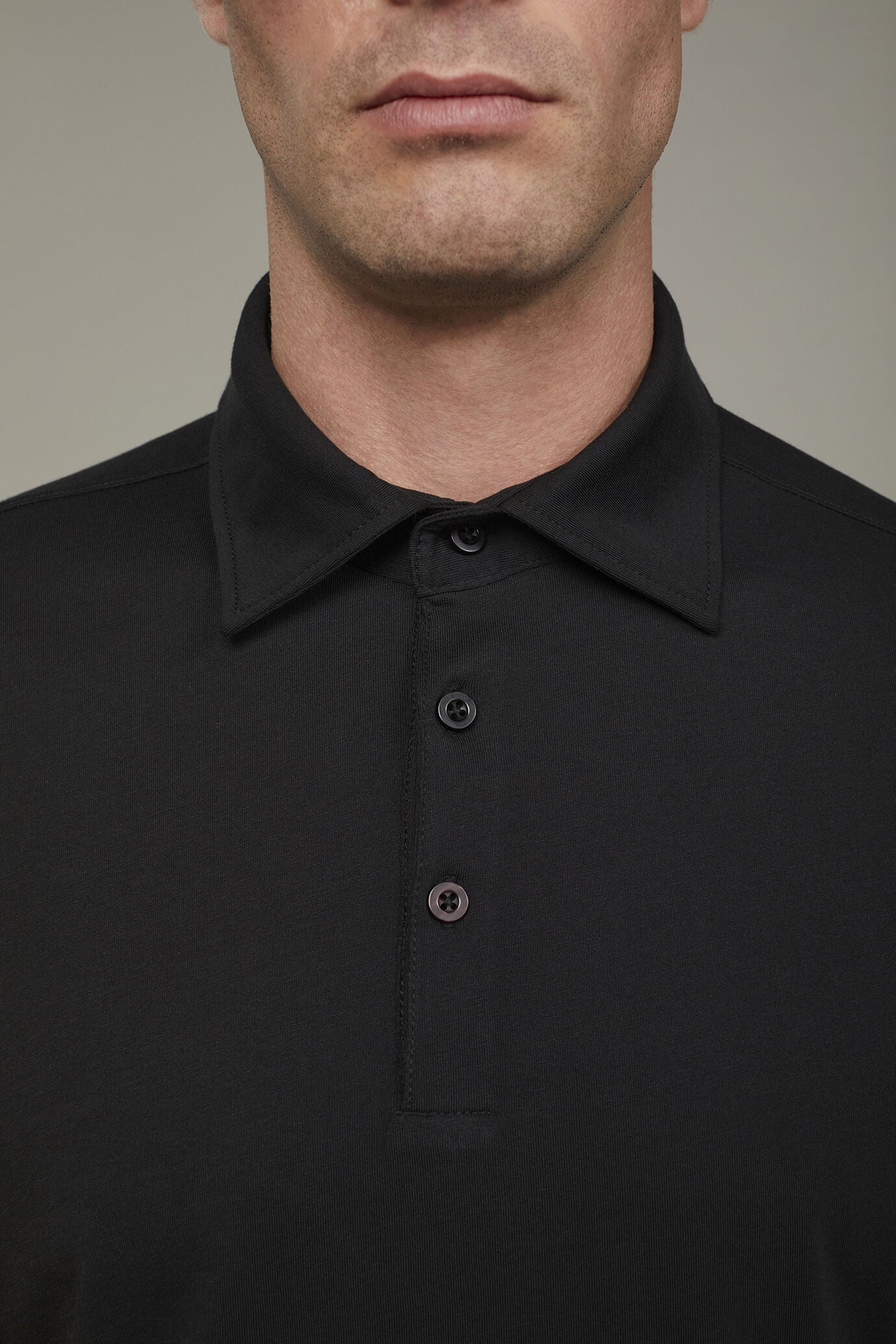 Men's polo shirt short sleeves 100% supima cotton regular fit