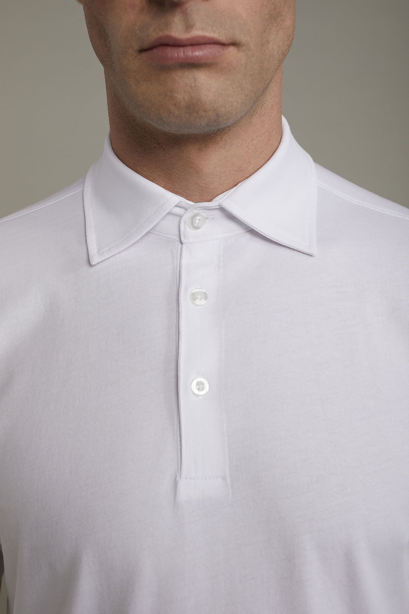 Men's polo shirt short sleeves 100% supima cotton regular fit