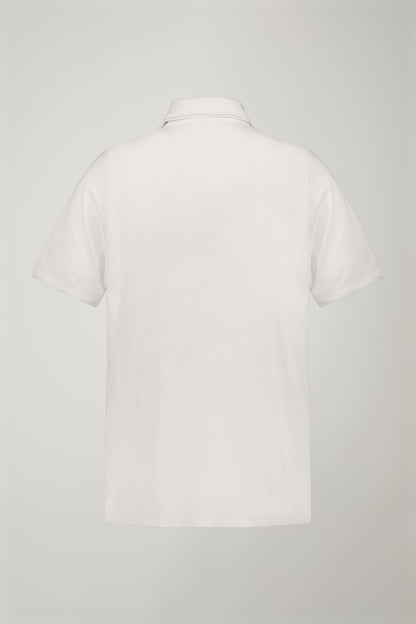 Men's polo shirt short sleeves 100% supima cotton regular fit