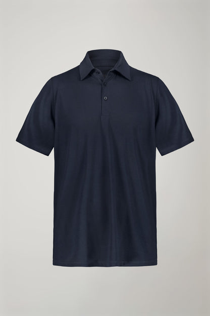 Men's polo shirt short sleeves 100% supima cotton regular fit