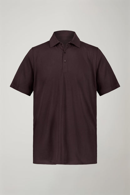 Men's polo shirt short sleeves 100% supima cotton regular fit