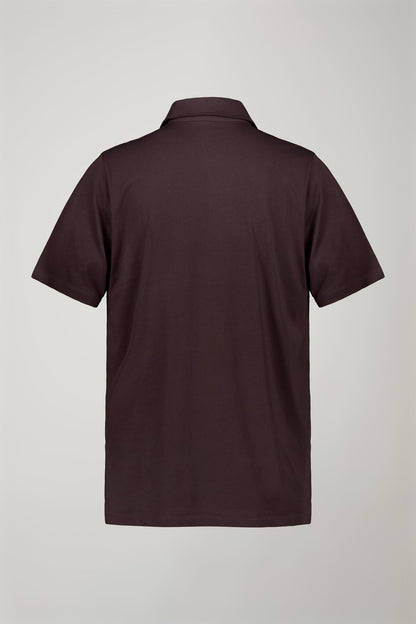 Men's polo shirt short sleeves 100% supima cotton regular fit