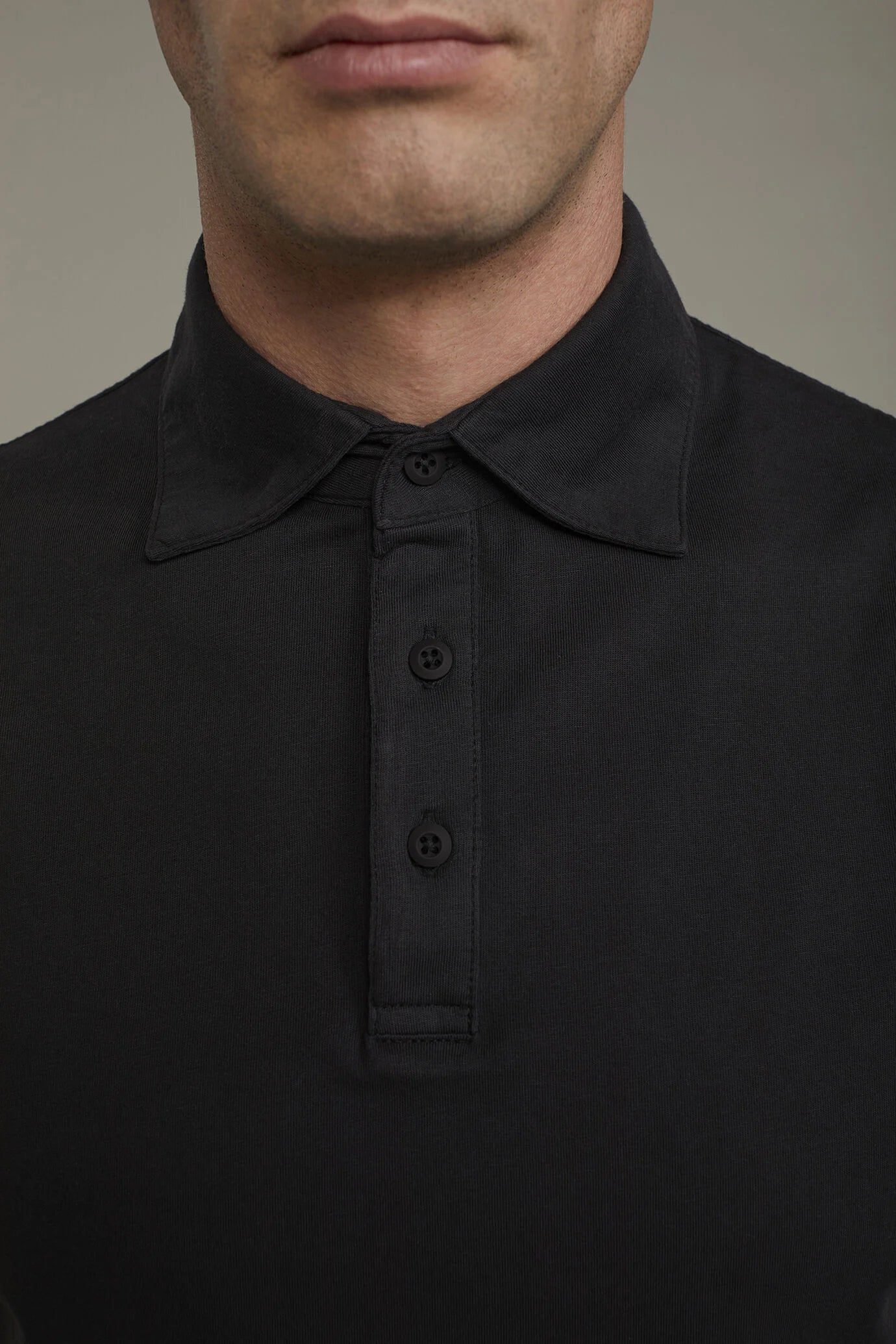 Men's short sleeve polo shirt 100% cotton regular fit