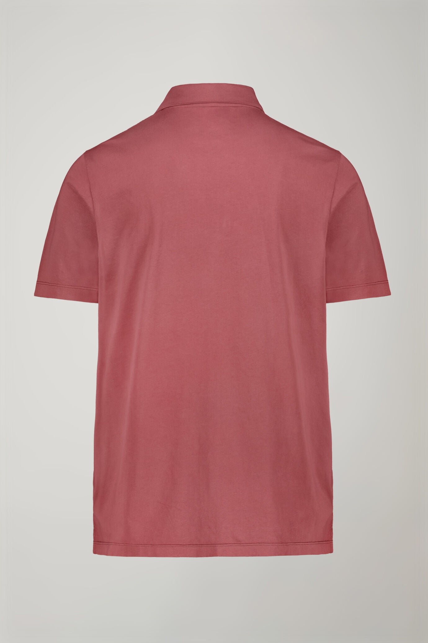Men's short sleeve polo shirt 100% cotton regular fit