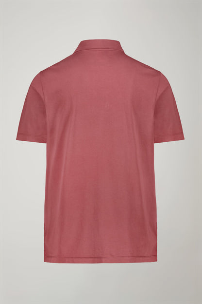 Men's short sleeve polo shirt 100% cotton regular fit