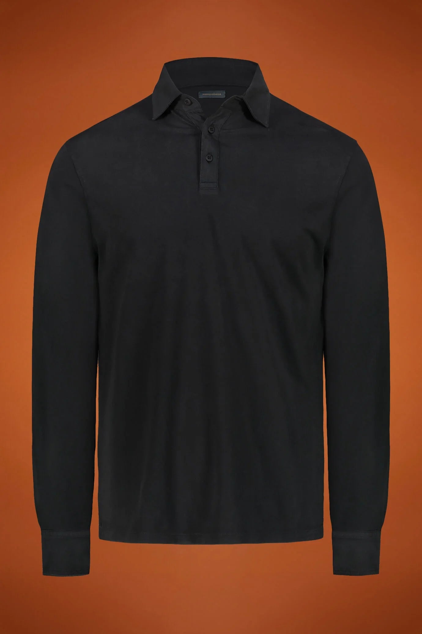 MenÃ¢â‚¬â„¢s long sleeve polo shirt 100% cotton regular fit
