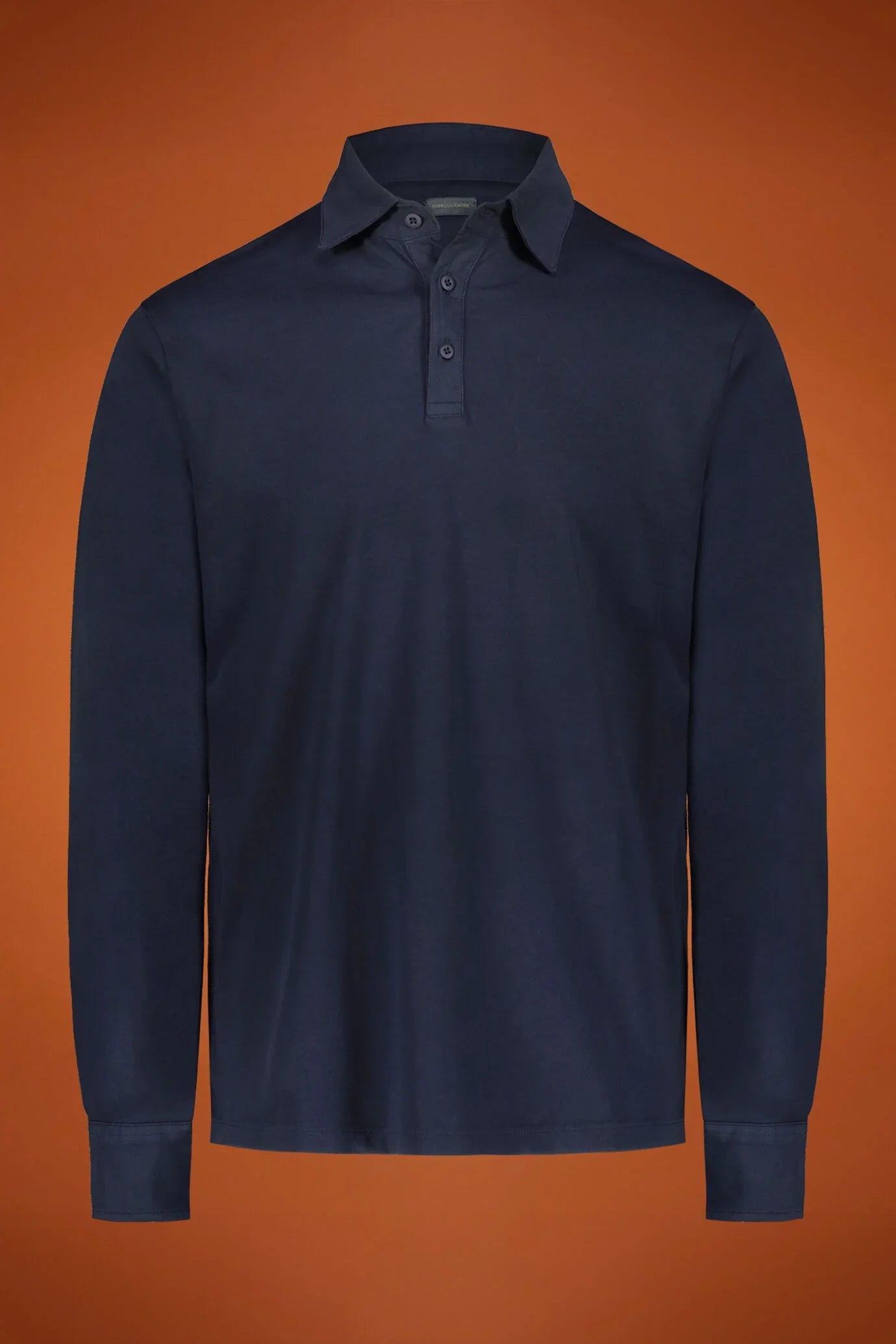 MenÃ¢â‚¬â„¢s long sleeve polo shirt 100% cotton regular fit
