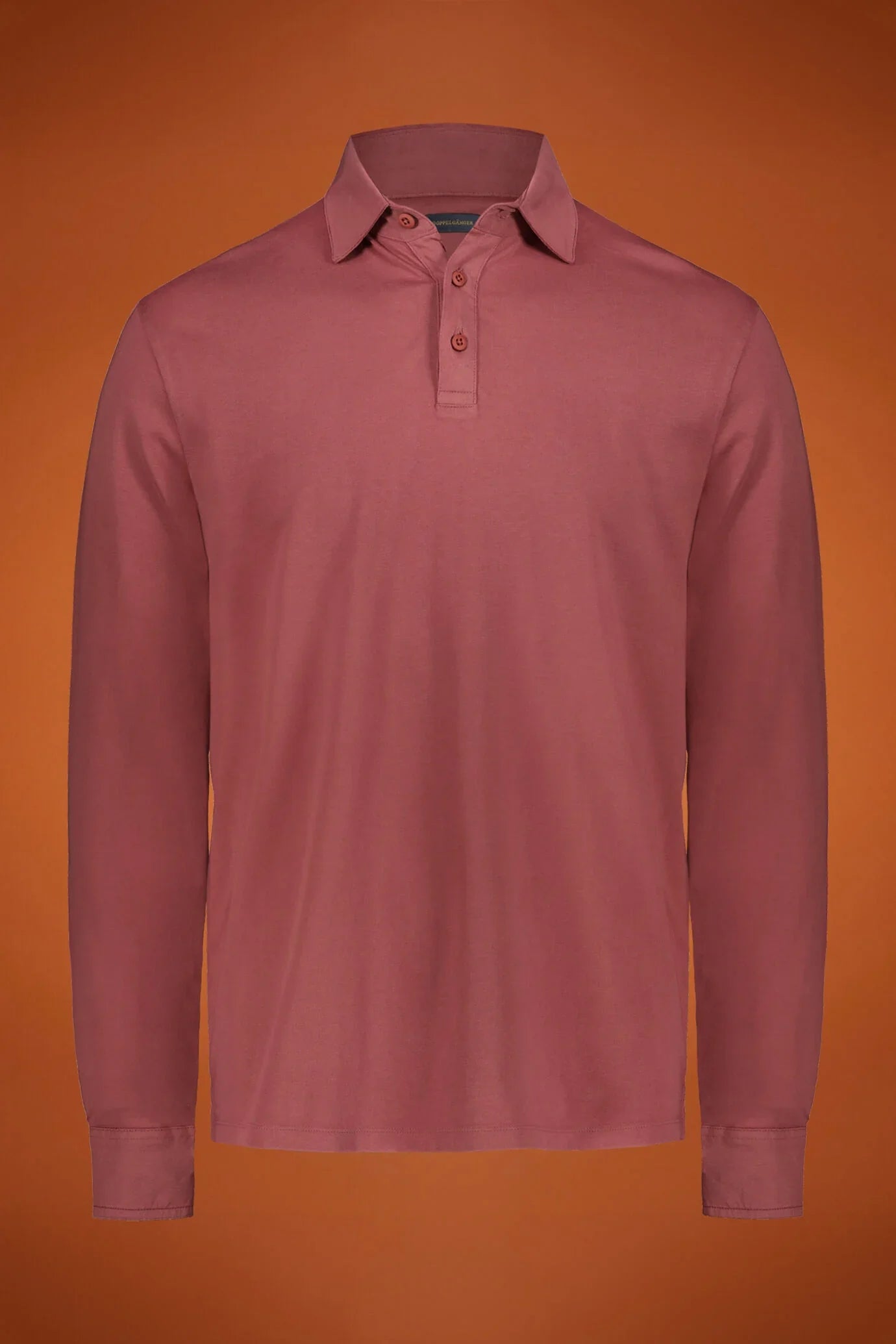 MenÃ¢â‚¬â„¢s long sleeve polo shirt 100% cotton regular fit
