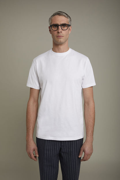 Men' round neck t-shirt 100% cotton regular fit