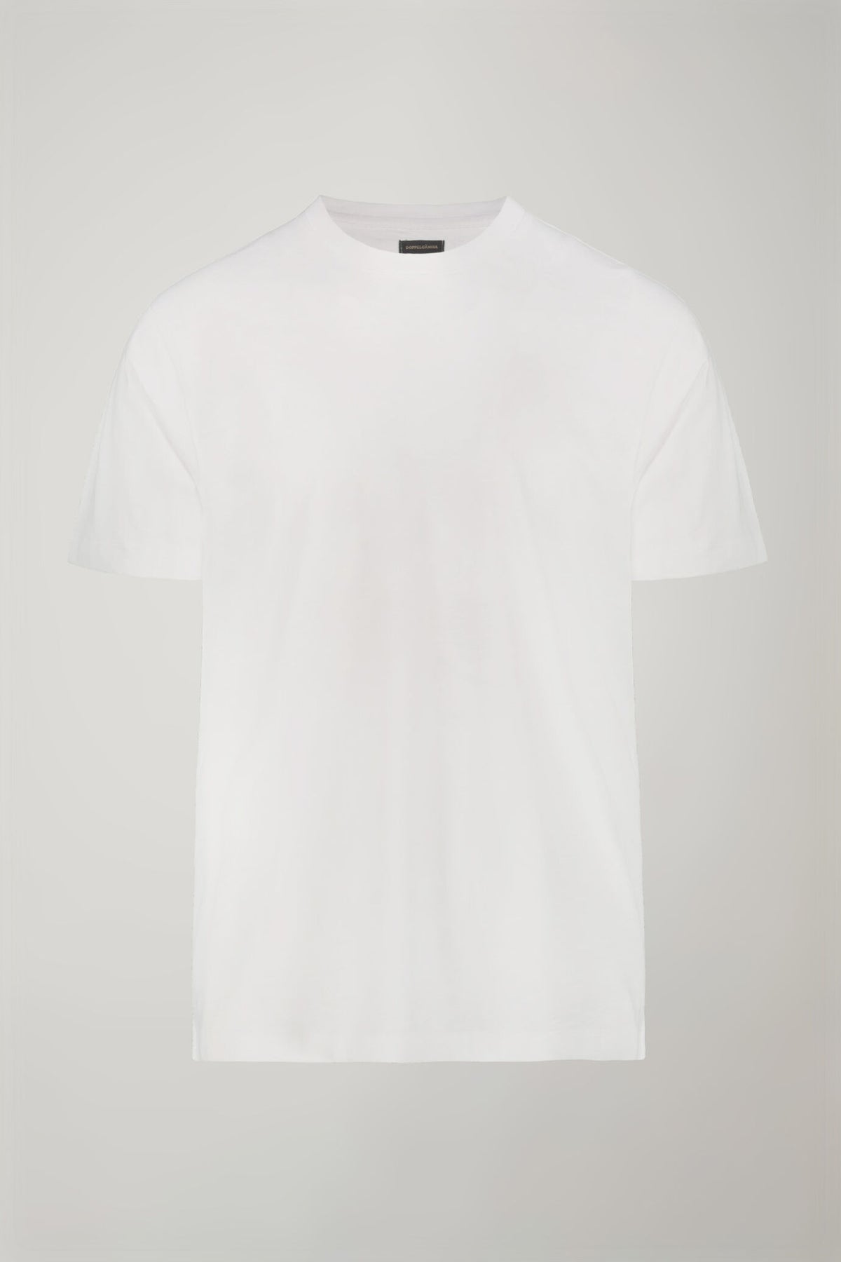 Men's round neck t-shirt 100% cotton flamed effect regular fit