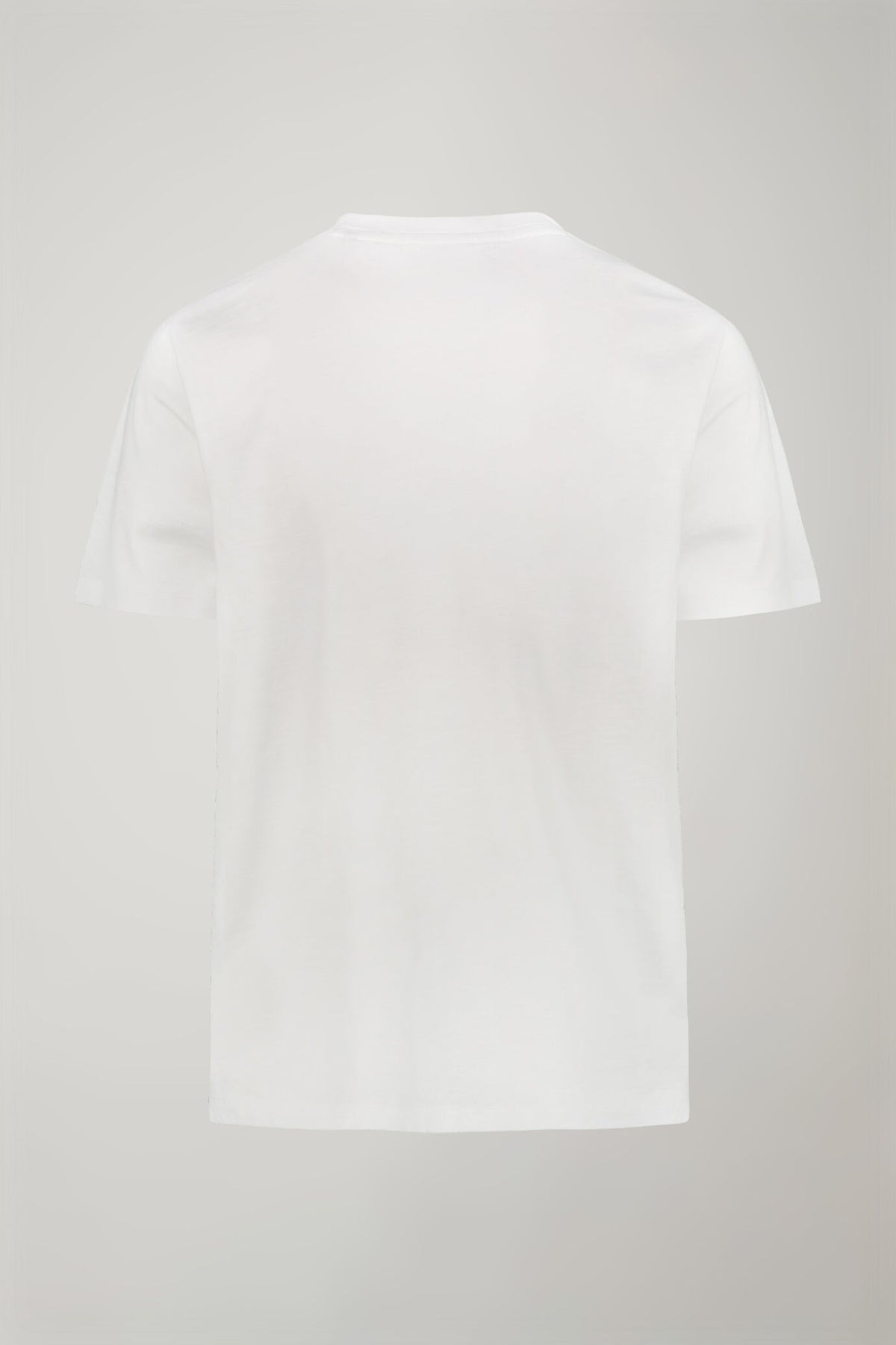 Men's round neck t-shirt 100% cotton flamed effect regular fit