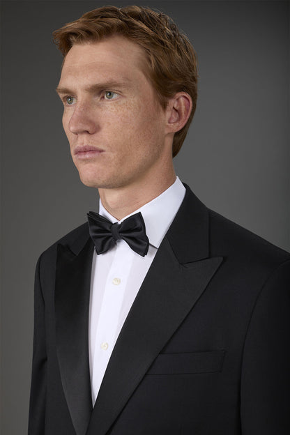 Men's regular fit classic wool blend dinner suit