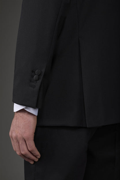 Men's regular fit classic wool blend dinner suit