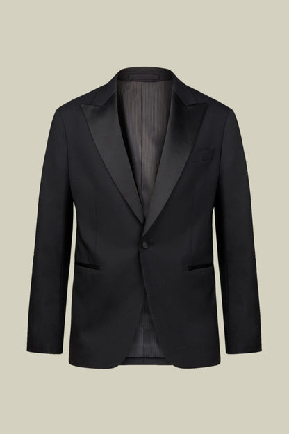 Men's regular fit classic wool blend dinner suit