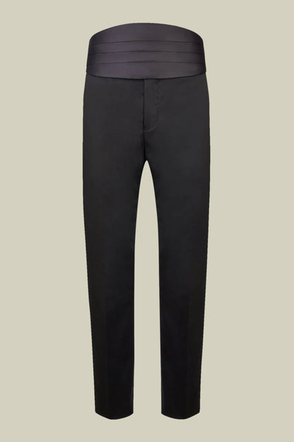 Men's regular fit classic wool blend dinner suit