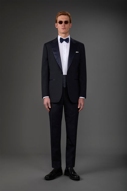 Men's regular fit classic wool blend dinner suit