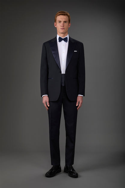 Men's regular fit classic wool blend dinner suit