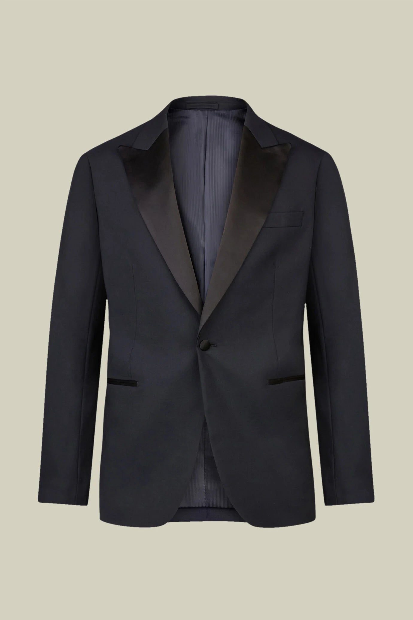 Men's regular fit classic wool blend dinner suit