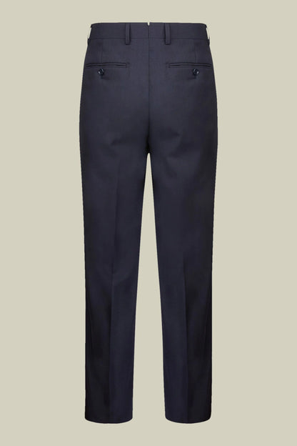 Men's regular fit single-breasted suit in a wool blend fabric