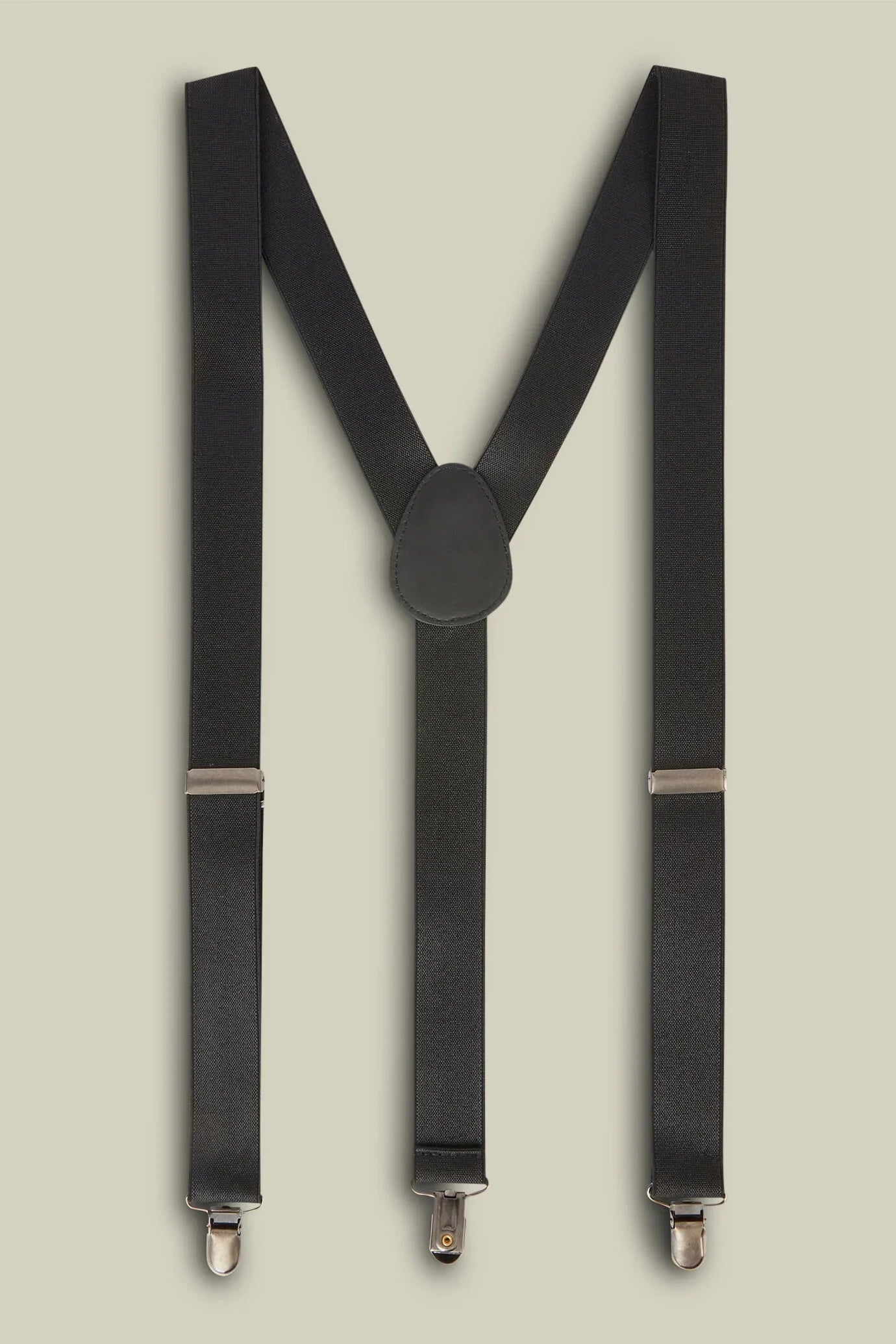 Men's plain stretch braces