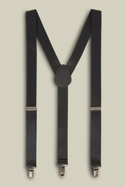 Men's plain stretch braces