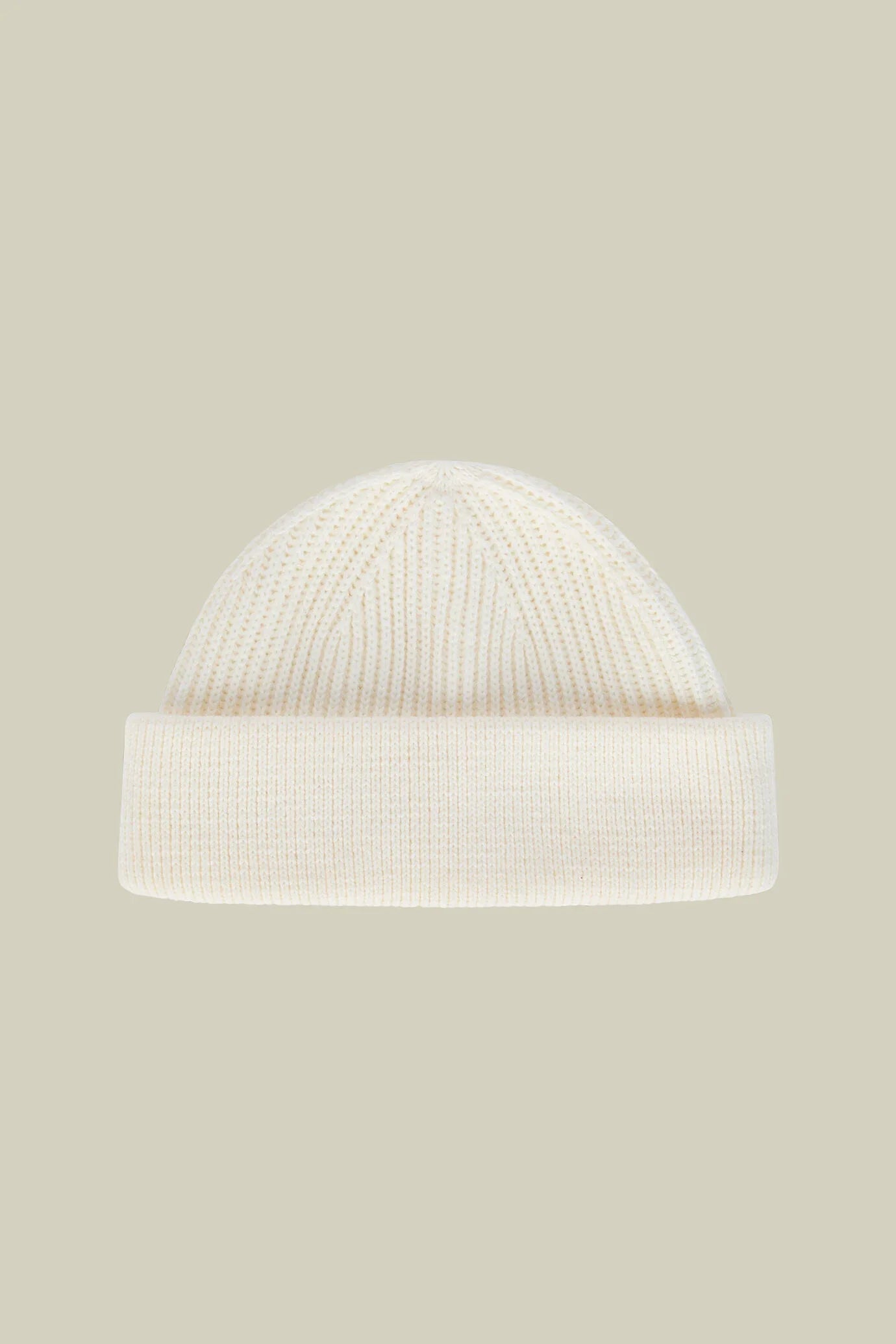 Men's ribbed knit hat