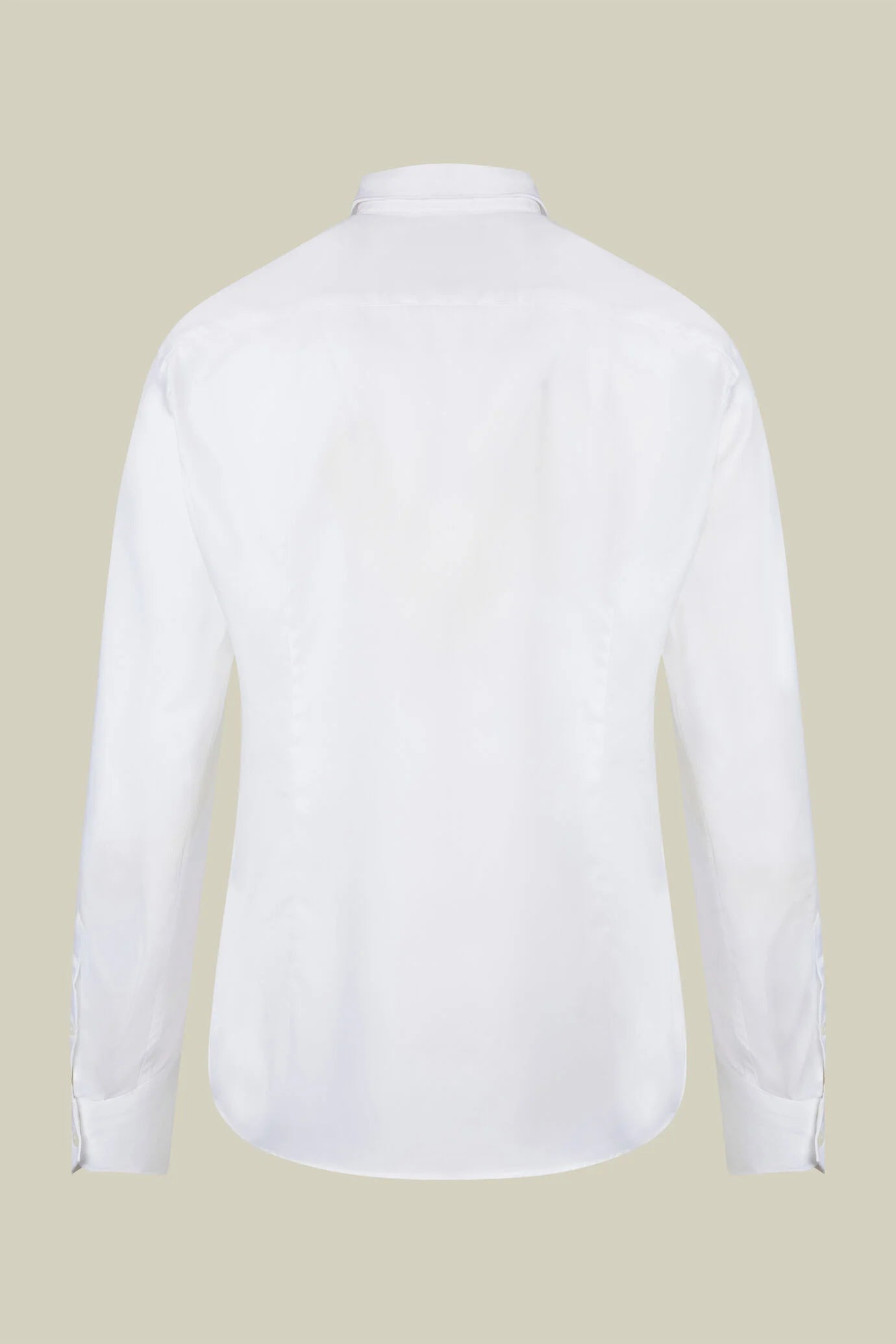 Men's regular fit classic shirt in 100% cotton plain pinpoint fabric with a classic collar
