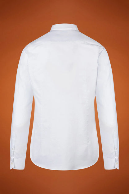 Men's regular fit classic shirt in superlight 100% cotton superlight Oxford fabric with a classic collar