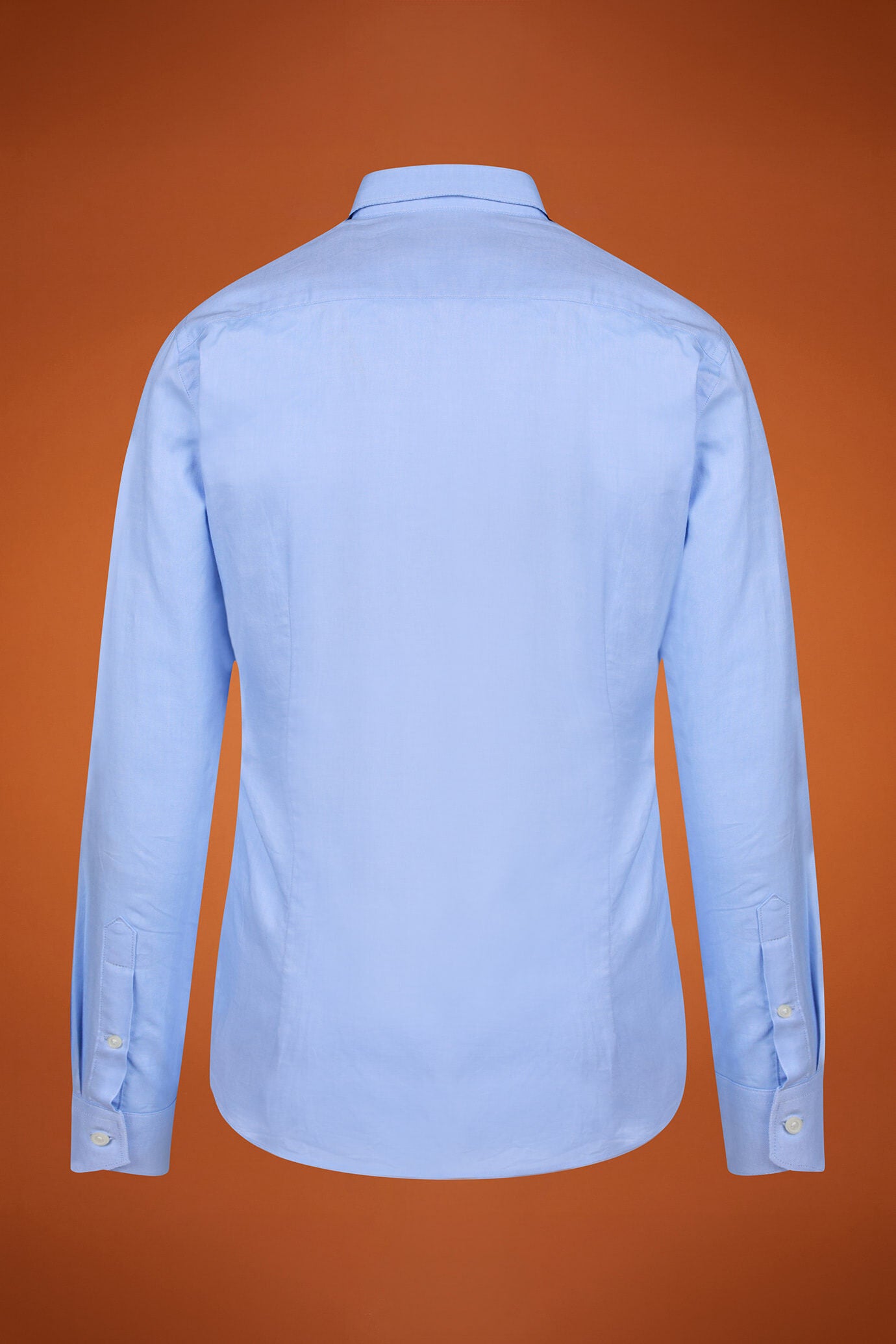 Men's regular fit classic shirt in superlight 100% cotton superlight Oxford fabric with a classic collar