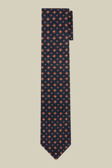 Men's micro patterned tie