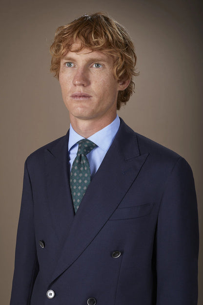 Men's micro patterned tie