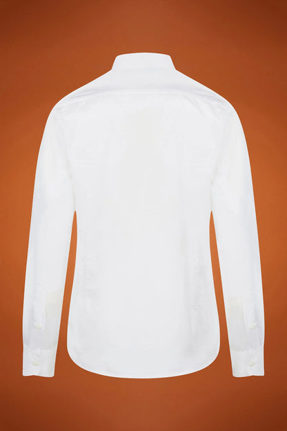 Men's comfort fit casual shirt with a classic collar in plain 100% cotton 21-wale corduroy