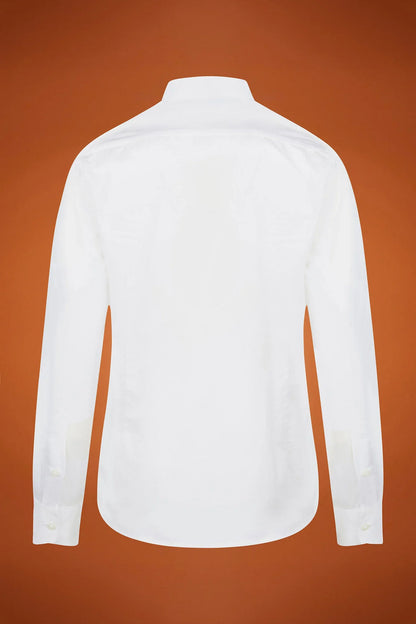 Men's comfort fit casual shirt with a classic collar in plain 100% cotton 21-wale corduroy