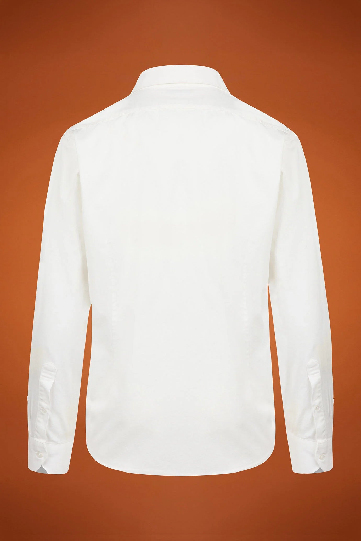 Men's comfort fit casual shirt with a classic collar in plain 100% cotton washed gabardine