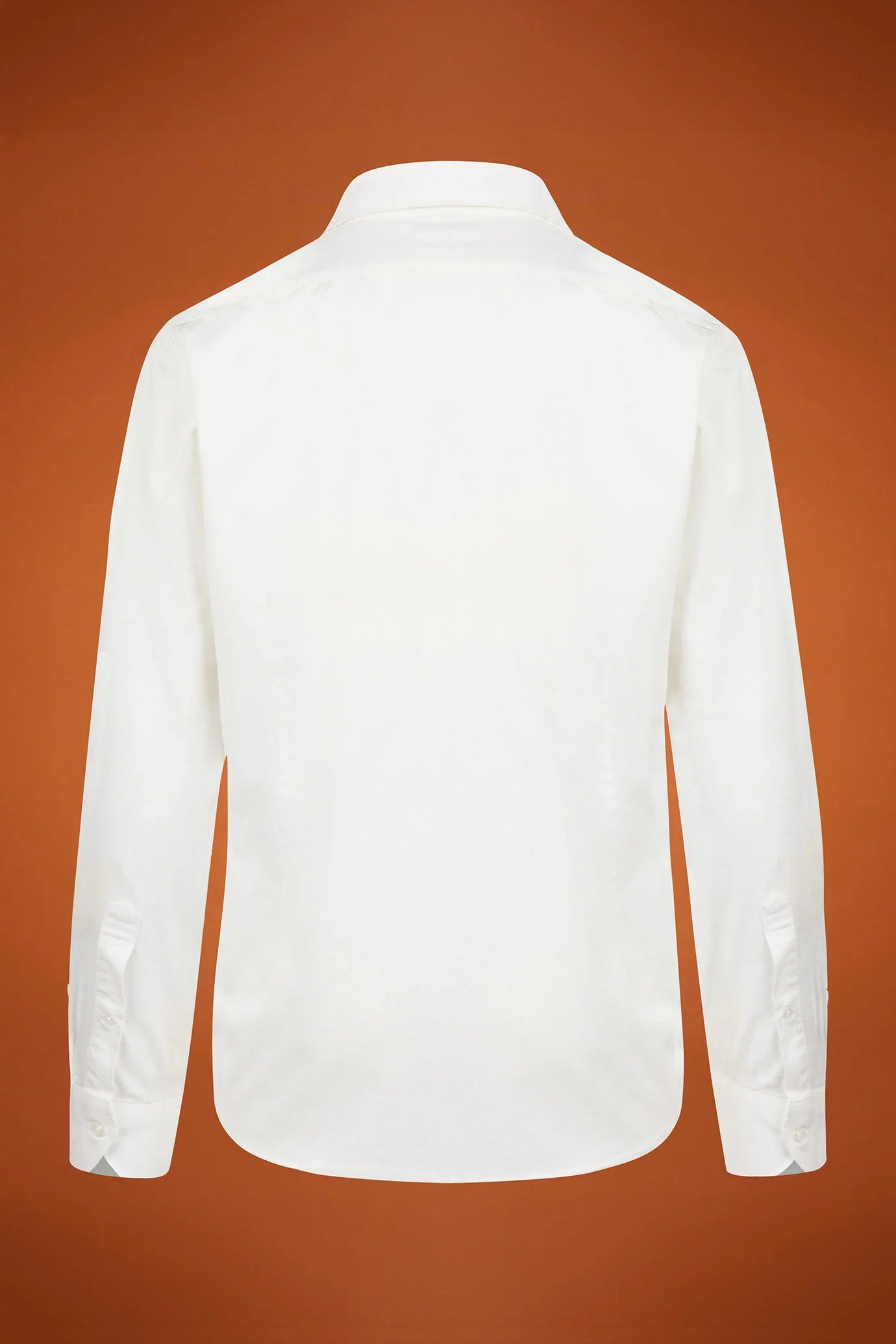 Men's comfort fit casual shirt with a classic collar in plain 100% cotton washed gabardine