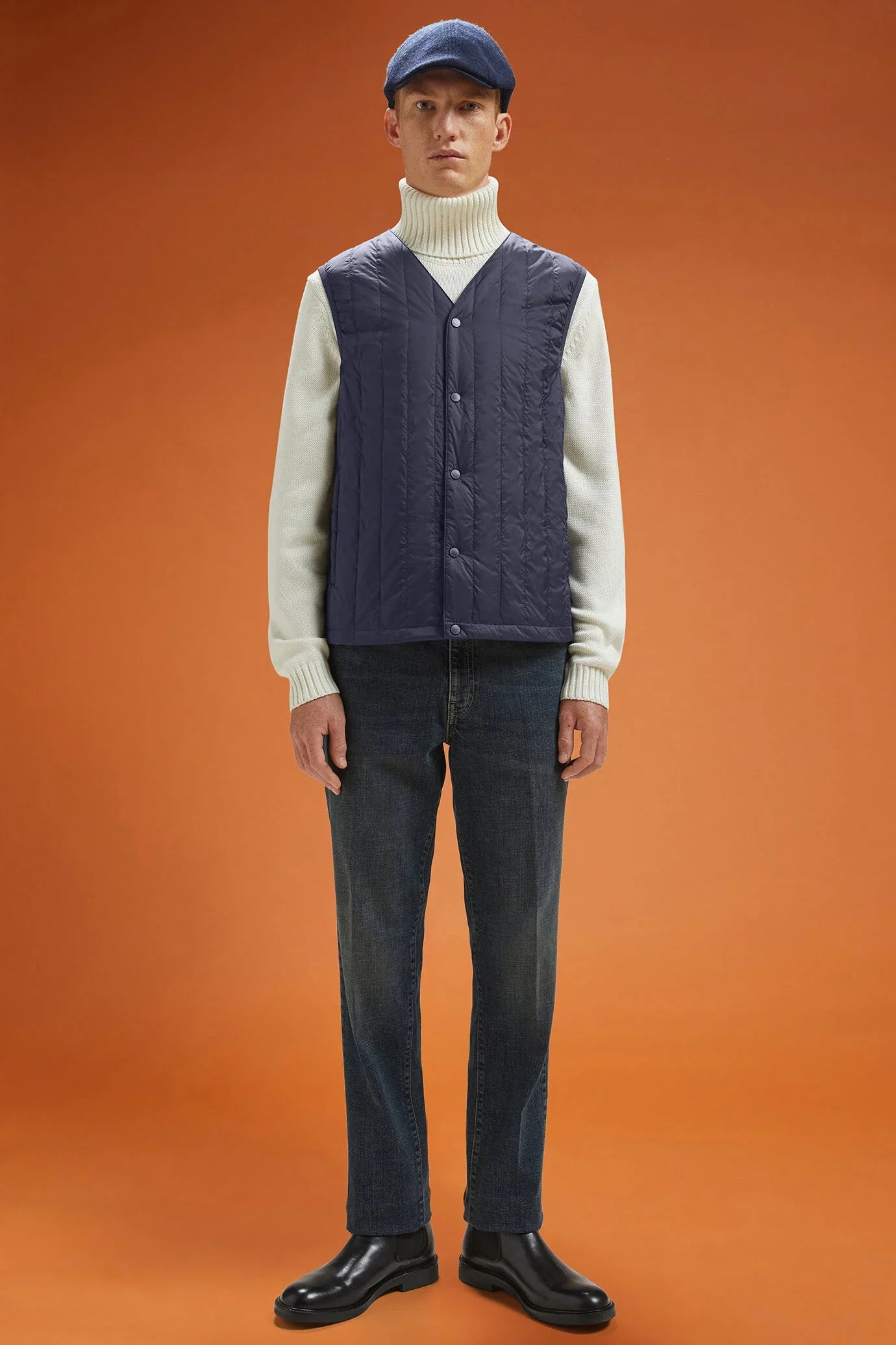 Men's regular fit padded gilet