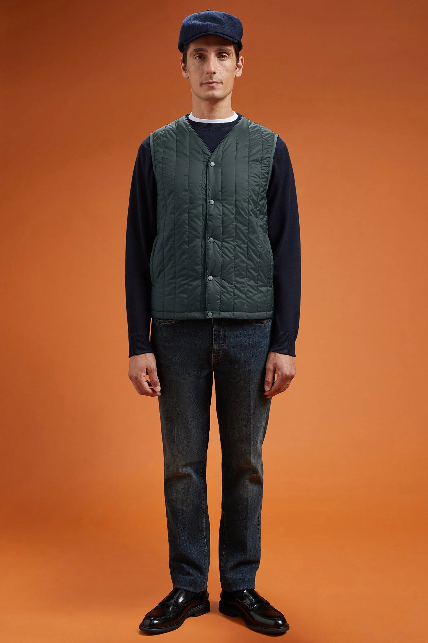 Men's regular fit padded gilet