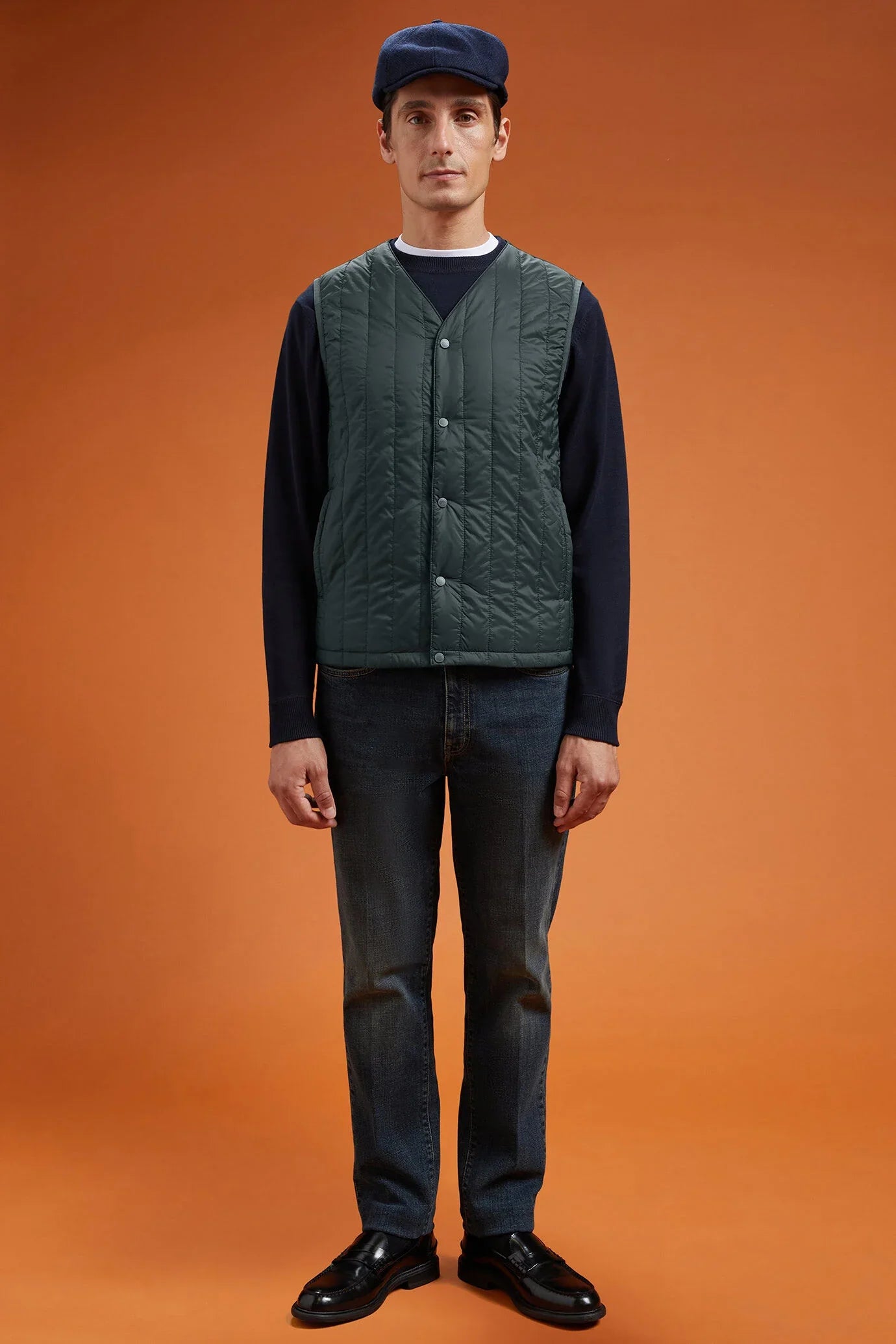 Men's regular fit padded gilet