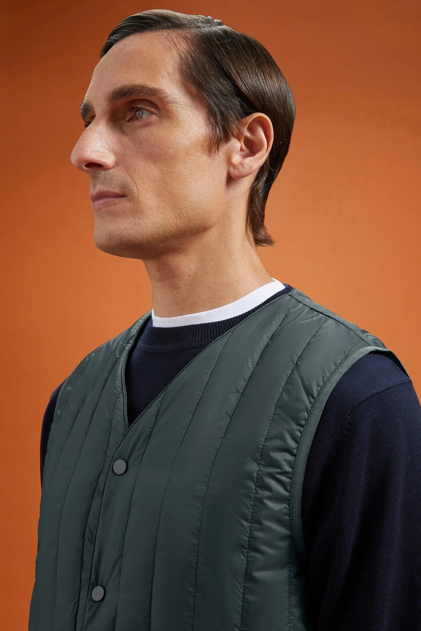 Men's regular fit padded gilet