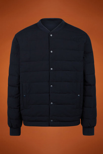 Men's Reversible Padded Down Jacket in a comfort fit